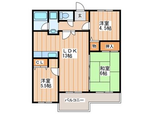 ロ－レル　アベニュ－の物件間取画像